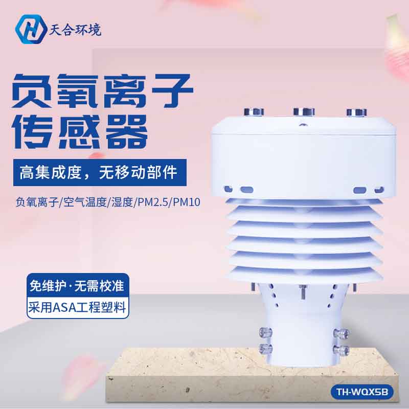 大氣負氧離子監(jiān)測傳感器工廠